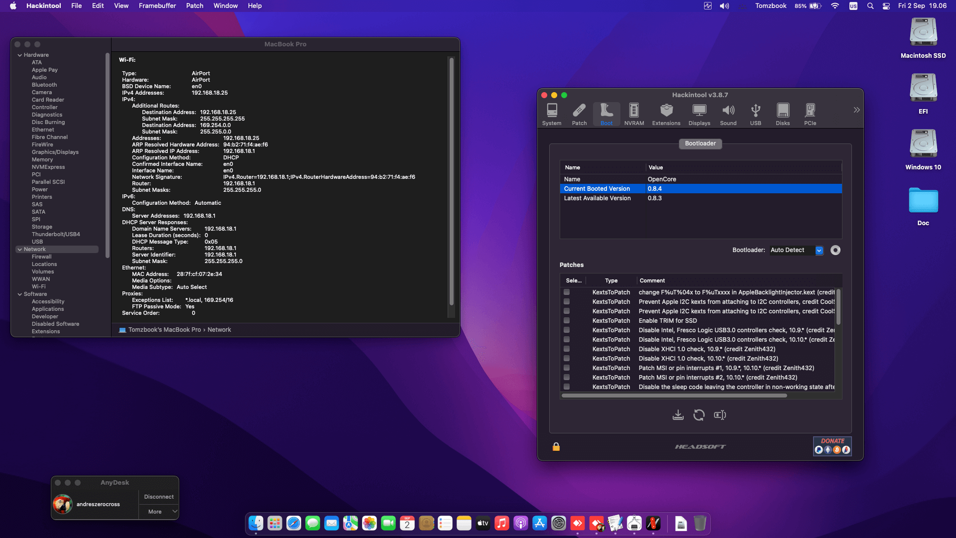 Asus Zenbook UX333FAC A501T 2nd [CometLake   Intel UHD 10Th Gen + I2C]   OpenCore 8